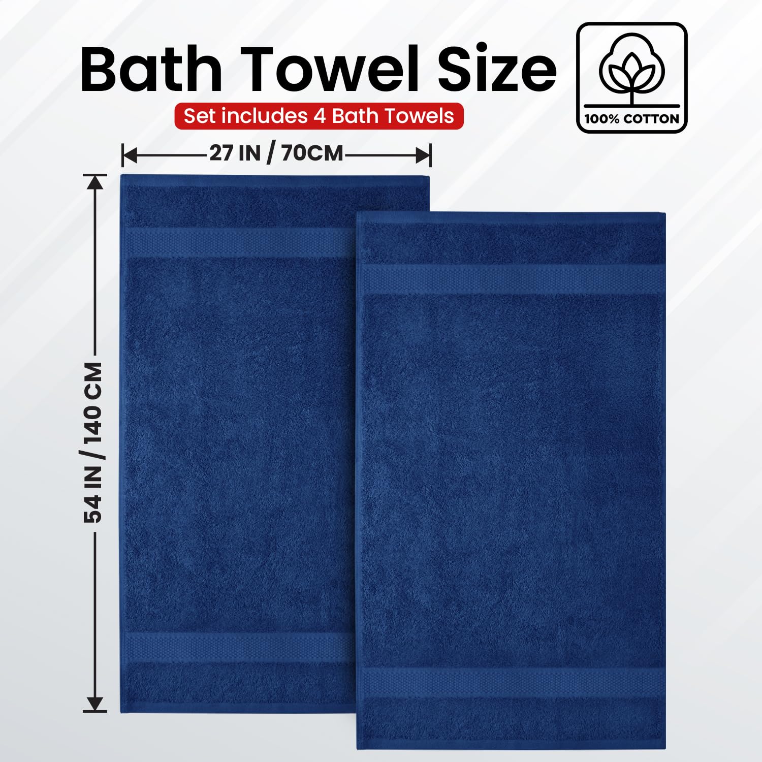 Personne utilisant serviette Infinitee Xclusives après la douche pour confort rapide