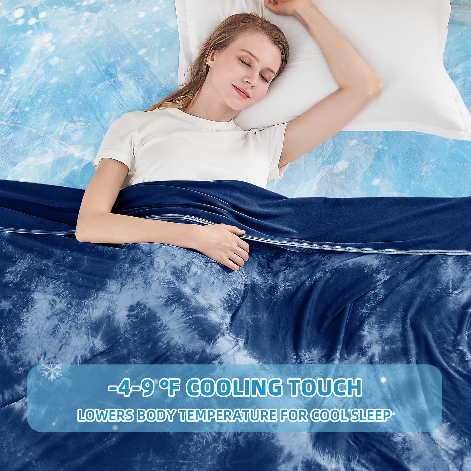 inhand gros plan du tissu nylon refroidissant montrant respirabilité