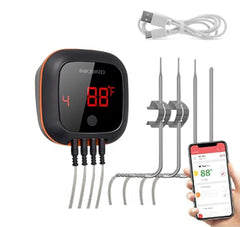 Inkbird IBT-4XS face avant écran LED lisible et alertes pour contrôle facile