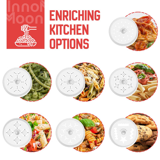 InnoMoon gros plan matrice fusilli montrant texture parfaite