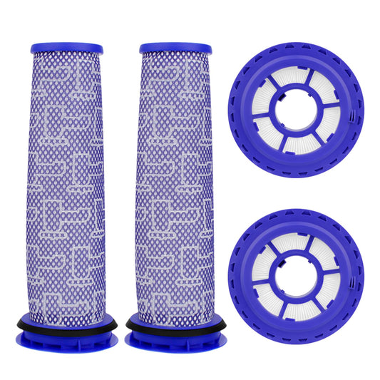 Innovaty packaging avant montrant le lot de filtres compatible Dyson et garantie de performance