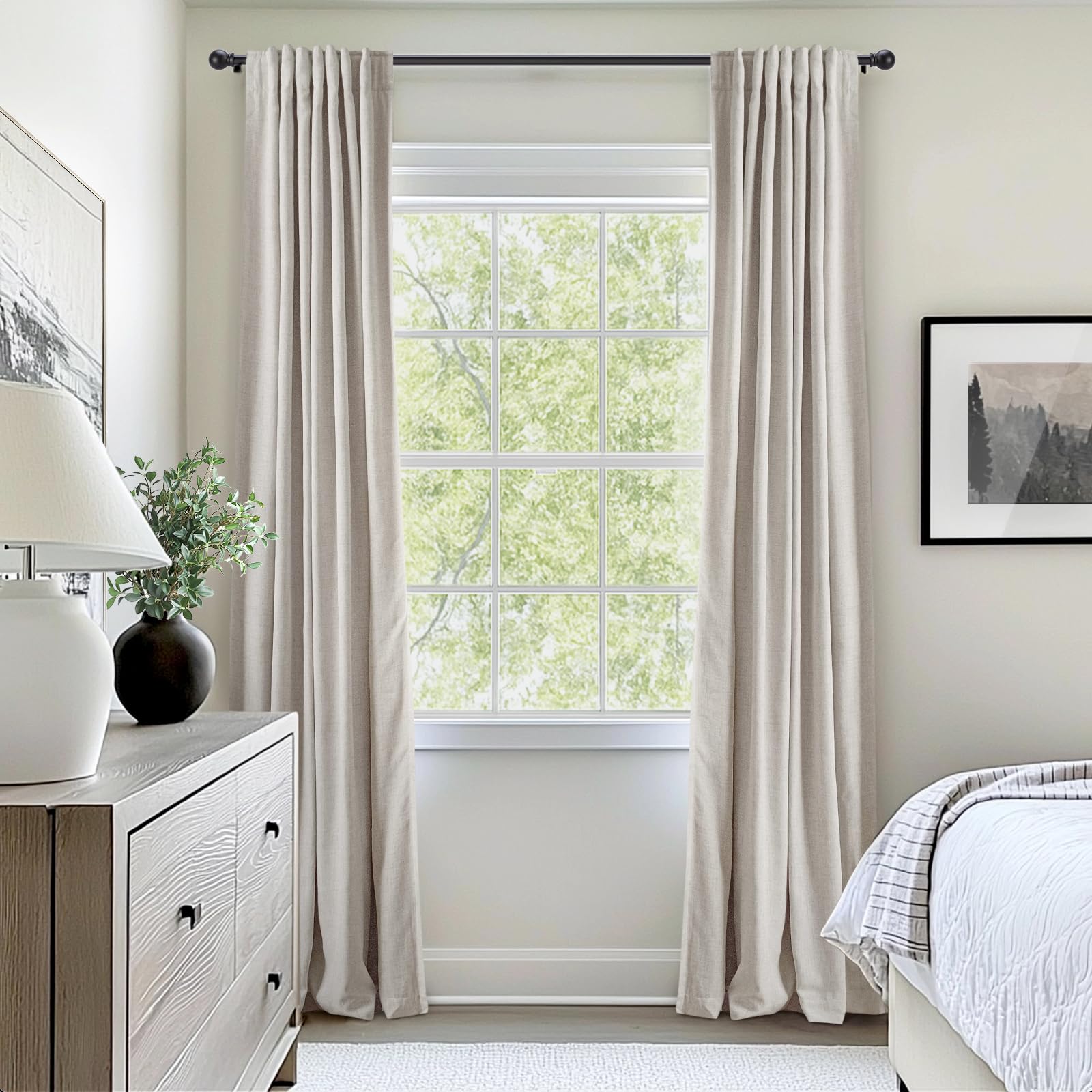 INOVADAY rideaux fermés dans salon, amélioration isolation et calme