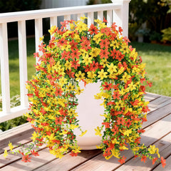 INQCMY face de l'emballage montrant deux bouquets prêts à décorer, durable
