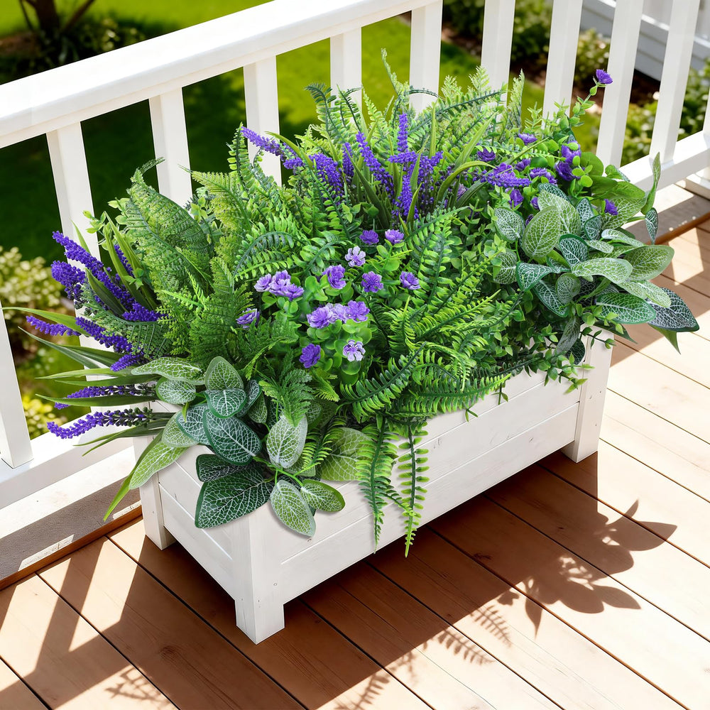 INQCMY vue frontale de l'ensemble en jardinière montrant volume et densité
