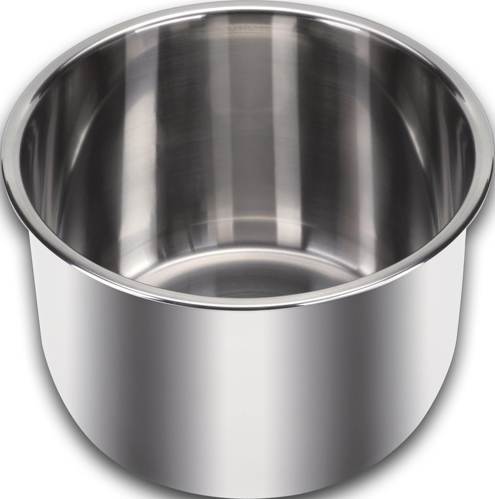 Instant Pot cuve inox face avant montrant ajustement parfait et robustesse