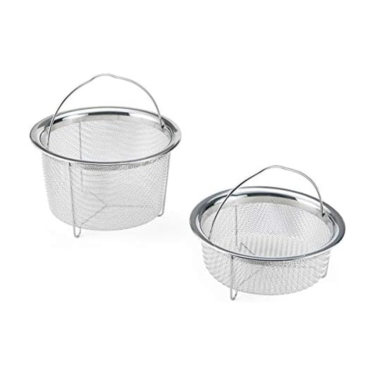 Instant Pot panier vapeur avant emballé montrant finition acier et robustesse