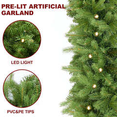 INSTREE CHRISTMAS gros plan sur branches PE mettant en valeur texture durable
