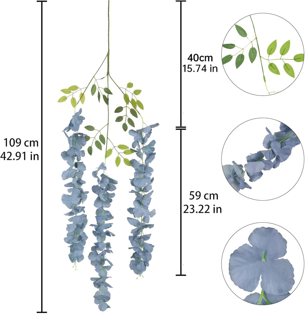 INSUNSIX suspension florale au plafond, embellit une table de réception