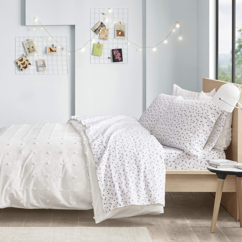Intelligent Design gros plan texture flanelle douce et isolante