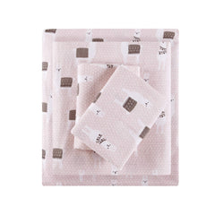 Intelligent Design emballage avant montrant la parure et le motif pink llamas, pratique pour identification