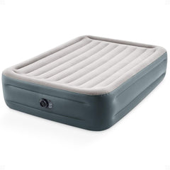 Intex matelas face avant montrant l'emballage et l'apparence, confort immédiat