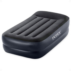 INTEX vue de face du matelas Dura-Beam Plus montrant la silhouette surélevée