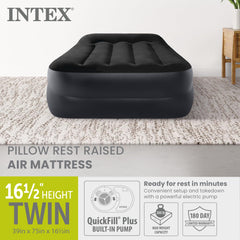 INTEX gros plan sur surface veloutée montrant confort et maintien