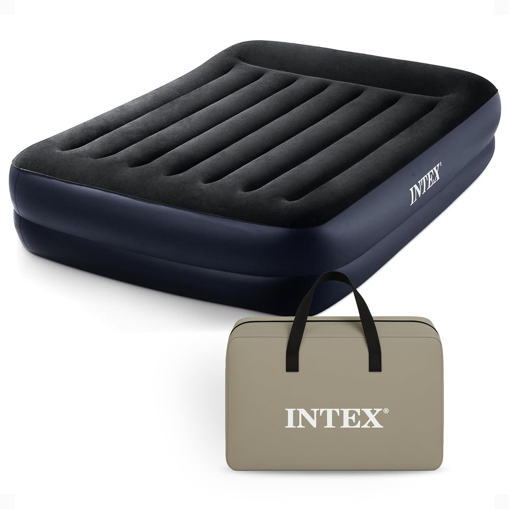 Intex matelas face avant montrant confort et finition veloutée