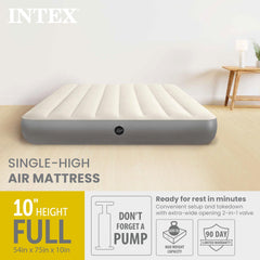 Intex valve 2-en-1 vue rapprochée pour gonflage et dégonflage rapide