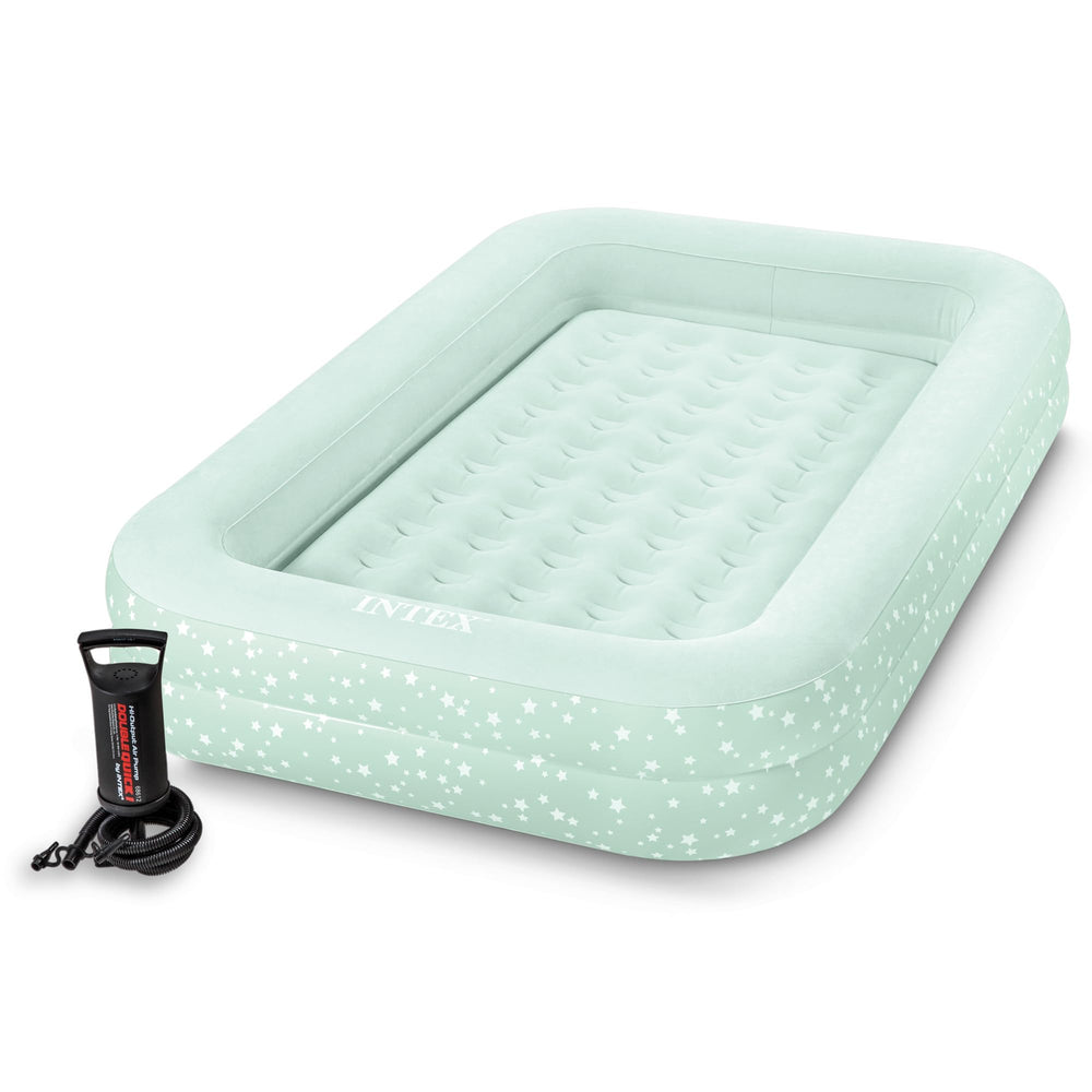 INTEX face avant du lit gonflable avec motif étoiles pour confort portable