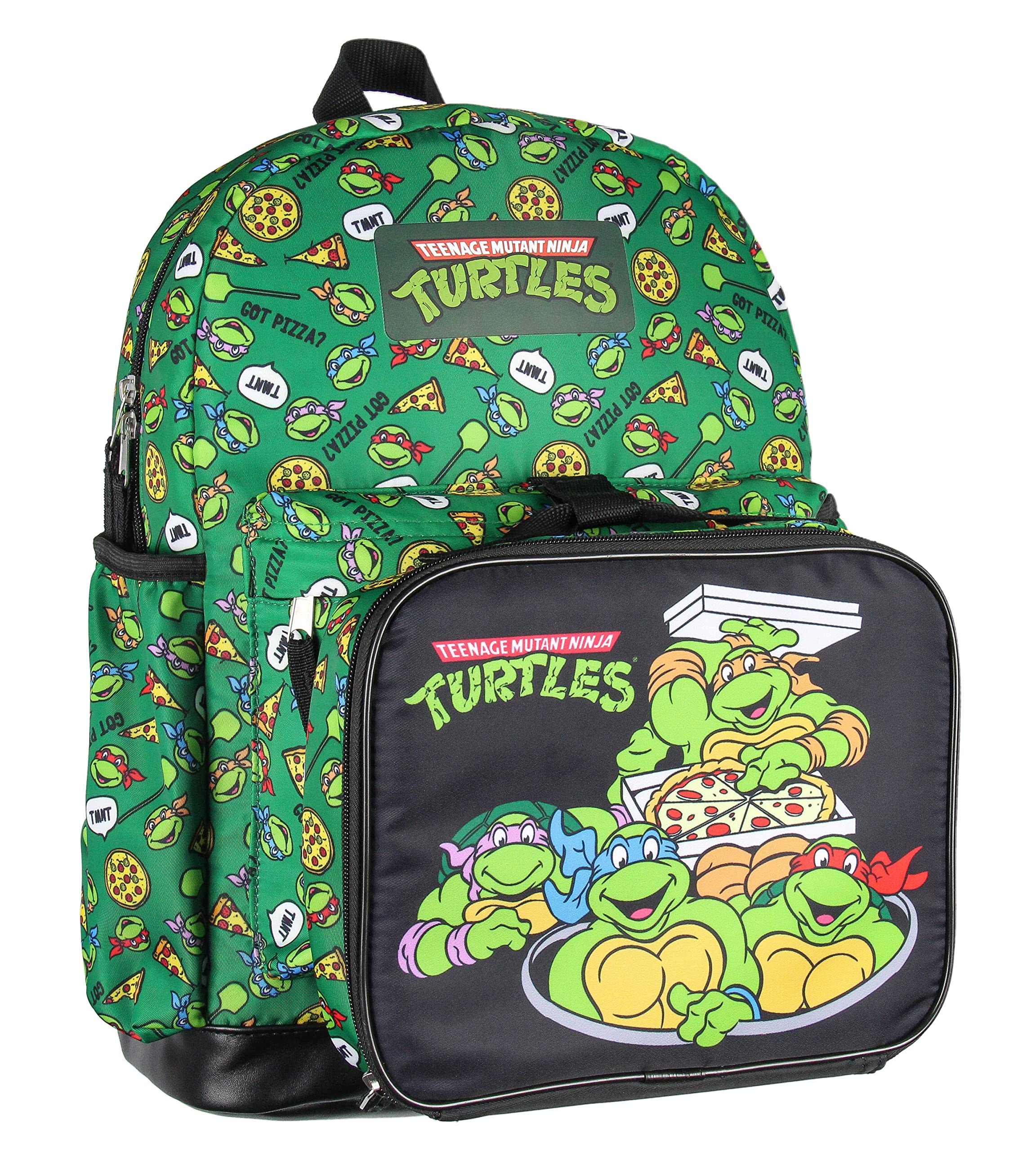 INTIMO gros plan motif Tortues Ninja et pizza, visuel durable