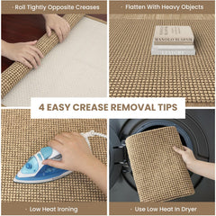 IOHOUZE gros plan tissage montrant texture durable et confortable