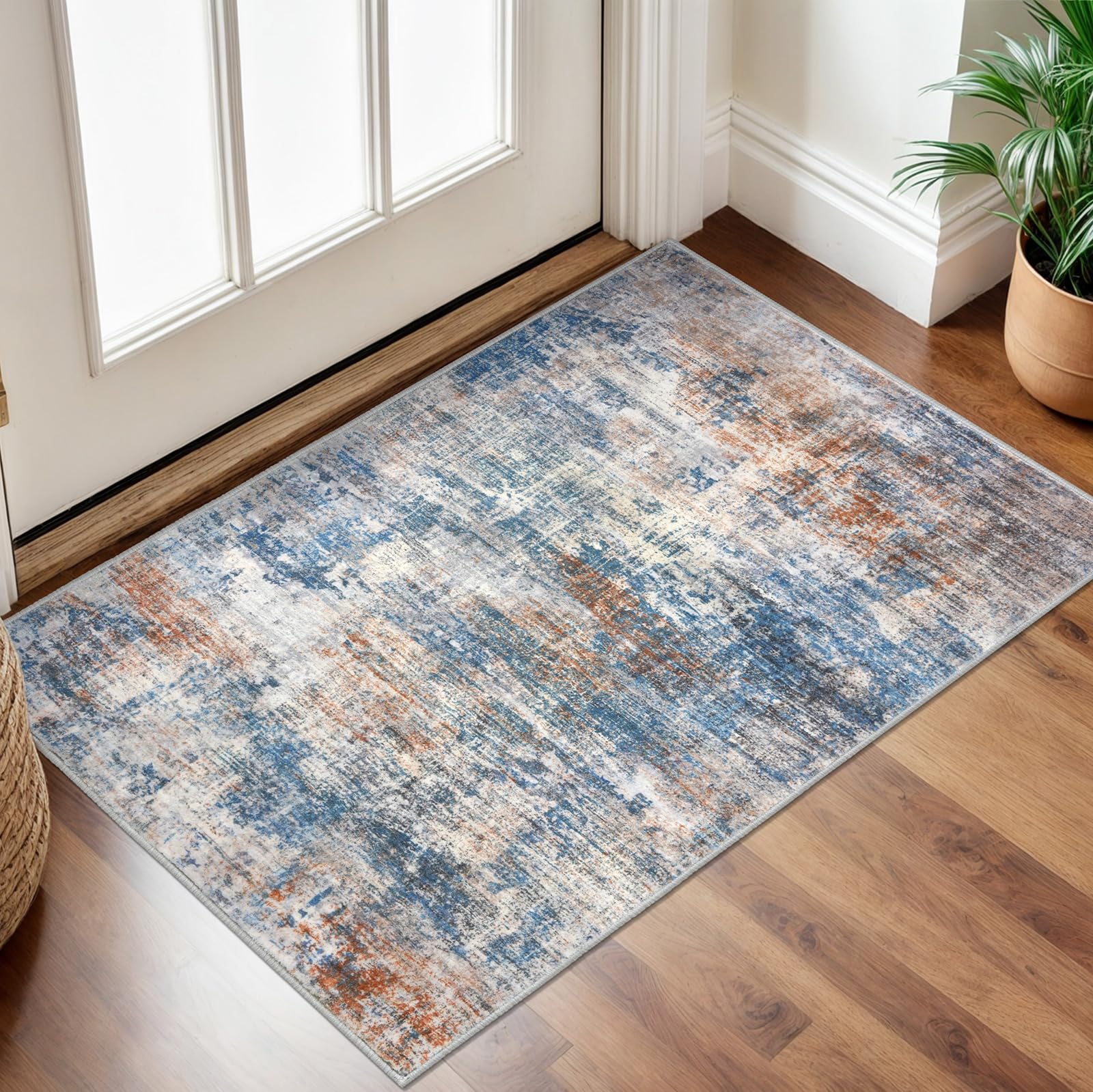 IOHOUZE tapis face avant montrant motif abstrait et protection esthétique