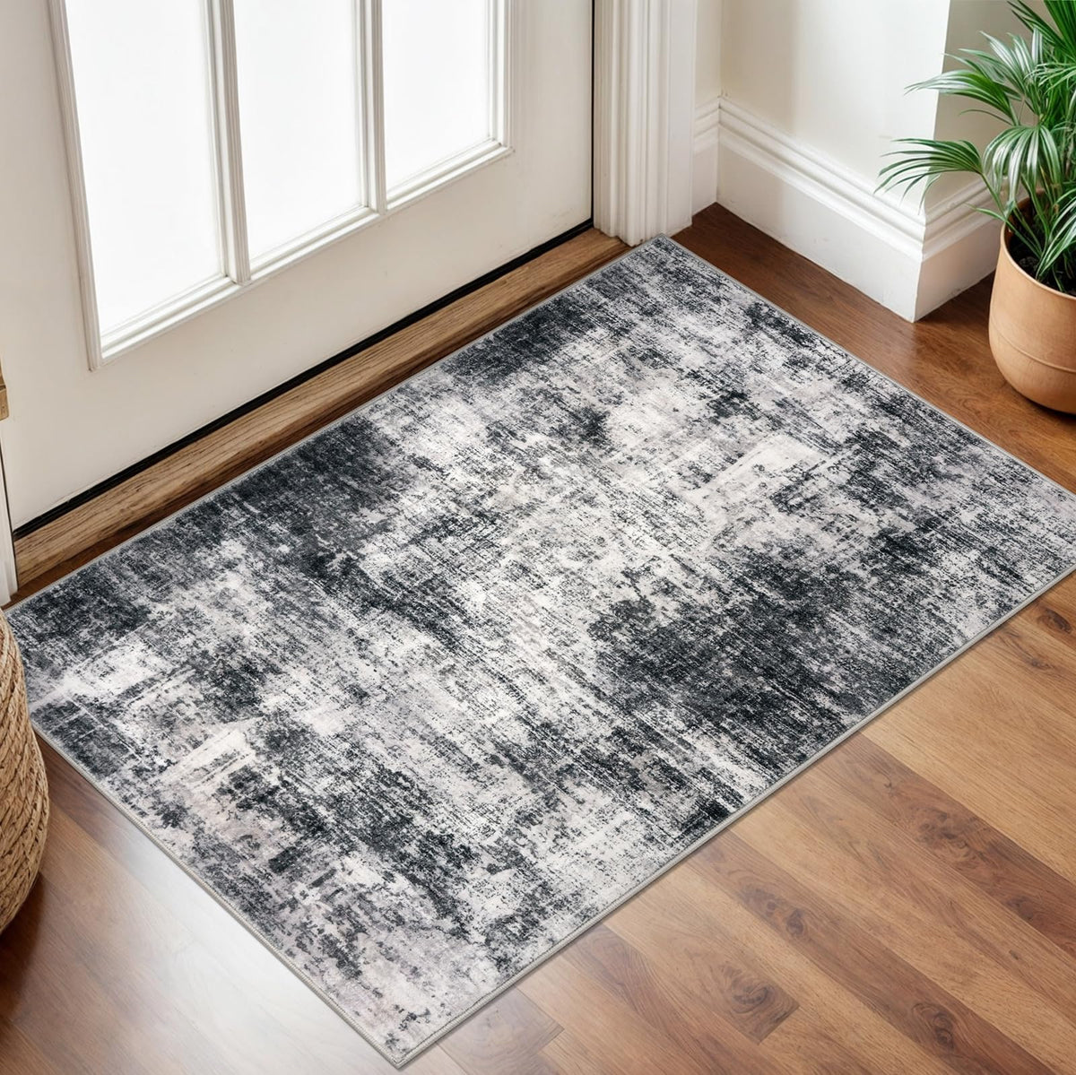 IOHOUZE tapis d'entrée face avant moderne, apporte style et confort