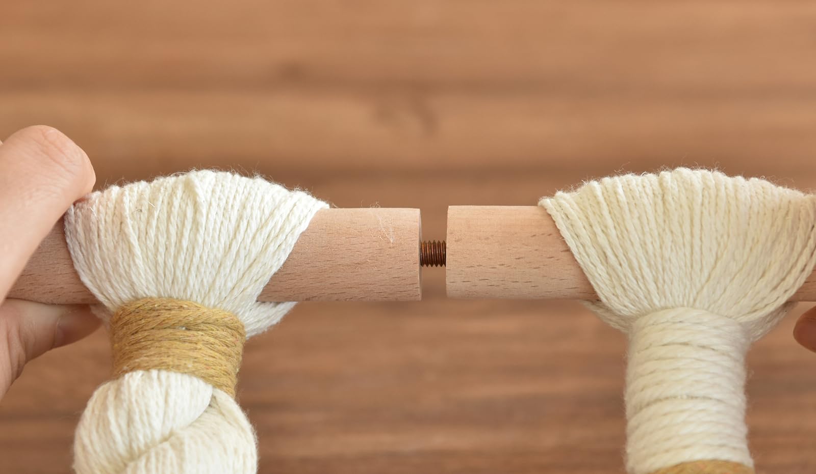 IOWER corde en coton naturel démontrant matériau durable et sain