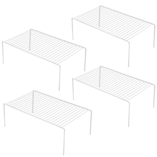 iPEGTOP présentation frontale de l'ensemble 4 étagères, maximise rangement