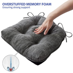 IPYNBAP coussin posé sur chaise de salle à manger pour confort quotidien
