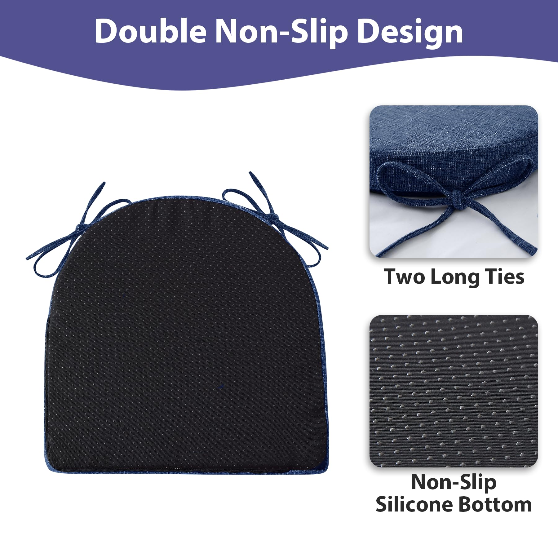 IPYNBAP dessous antidérapant silicone empêchant le glissement