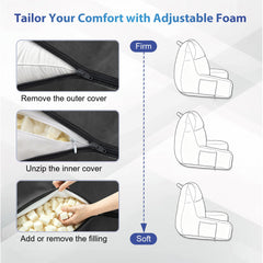 IPYNBAP poignée de transport facilitant le déplacement rapide du coussin