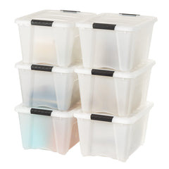 IRIS USA face avant du bac montrant design Pearl et gain de place