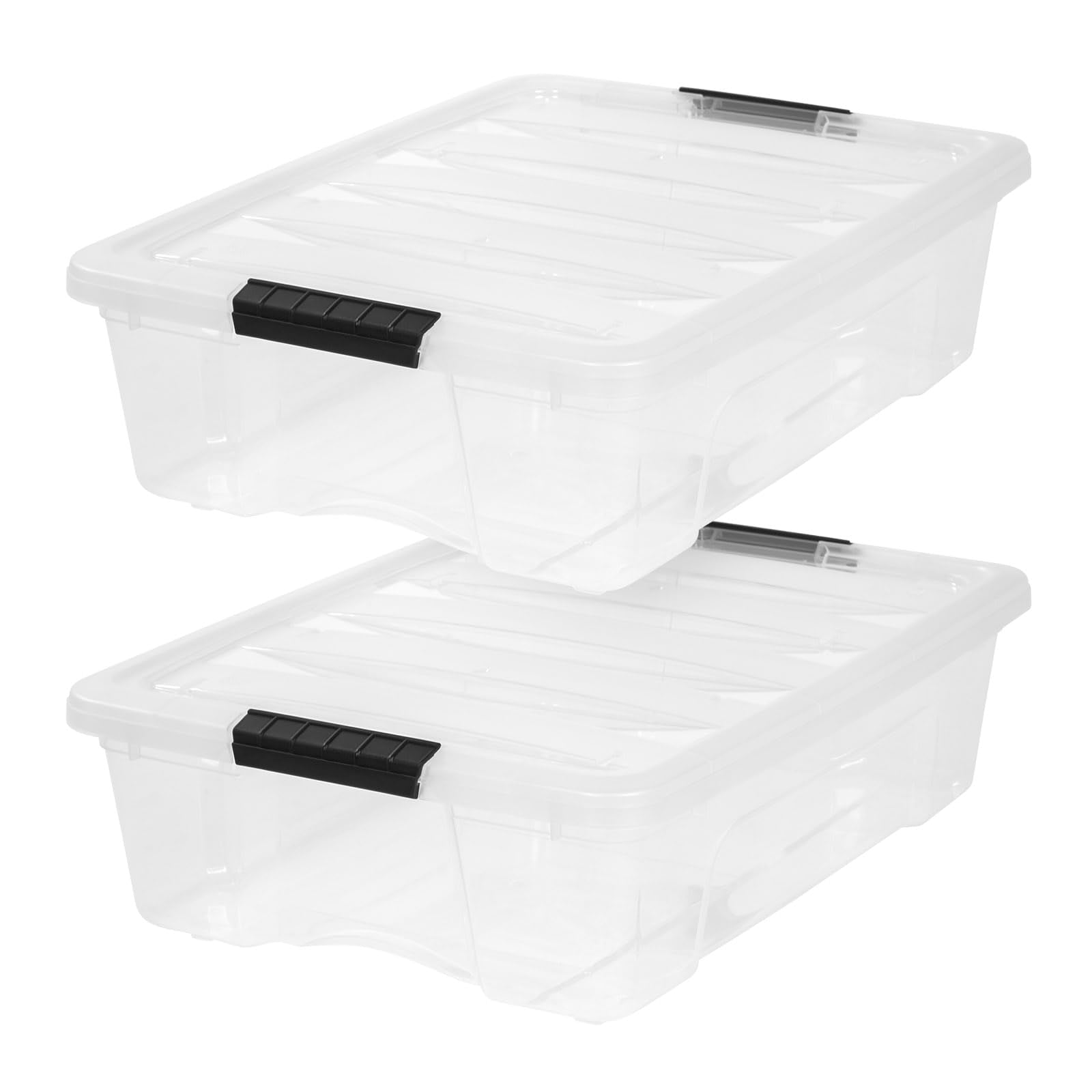 IRIS USA bac transparent face avant montrant contenu et gain de temps