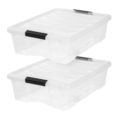 IRIS USA bac transparent face avant montrant contenu et gain de temps