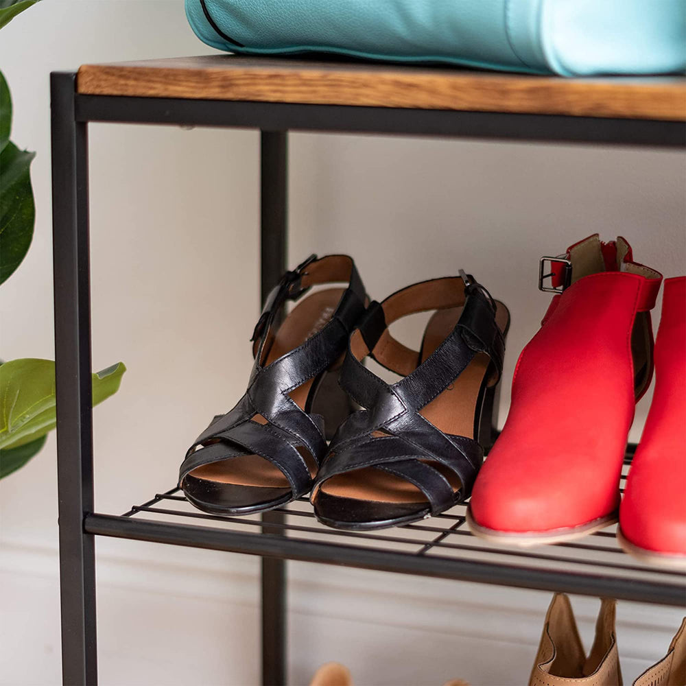 IRIS USA comparaison d'échelle avec chaussure pour dimension claire
