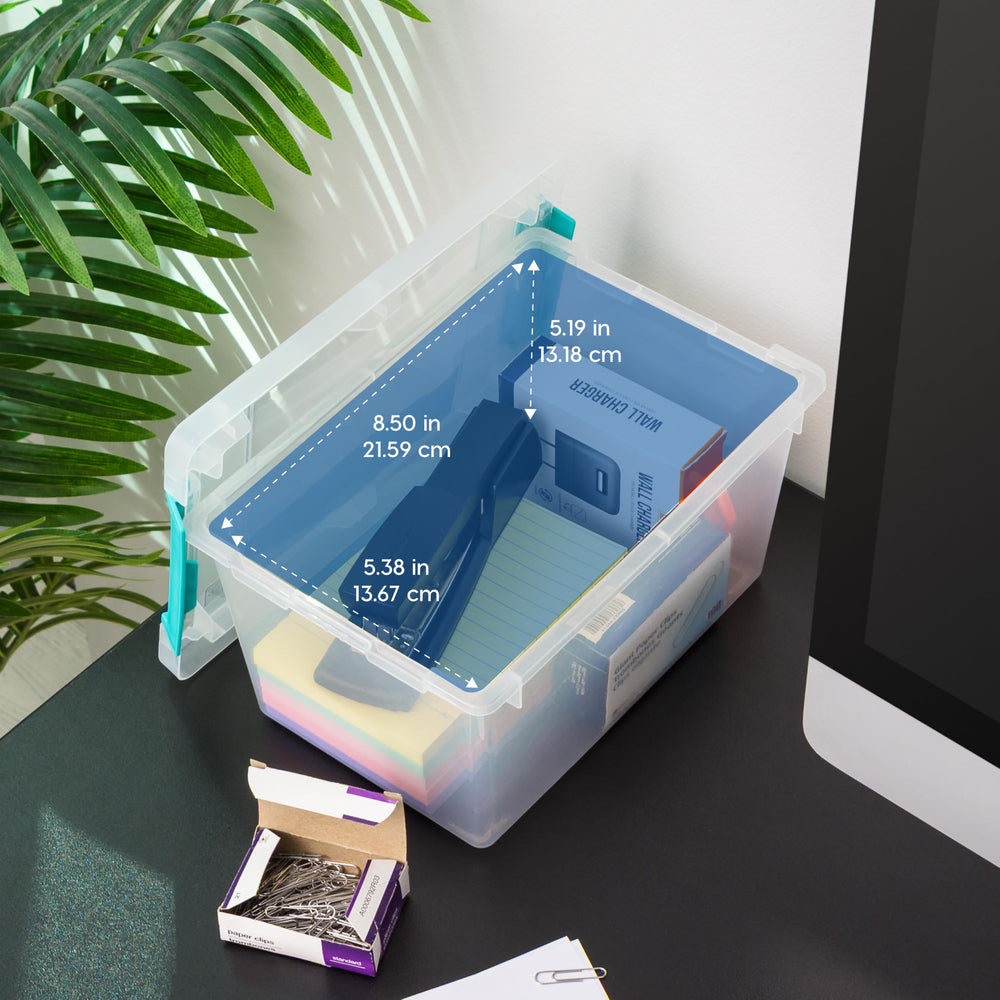IRIS USA vue profil empilables pour optimiser espace vertical