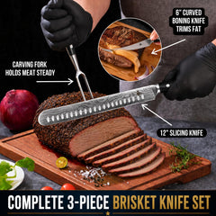 Iron Grillers lame 12" damas, gros plan montrant tranchant précis