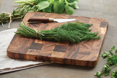 Ironwood gros plan sur grain End Grain d'acacia, absorption des coupures