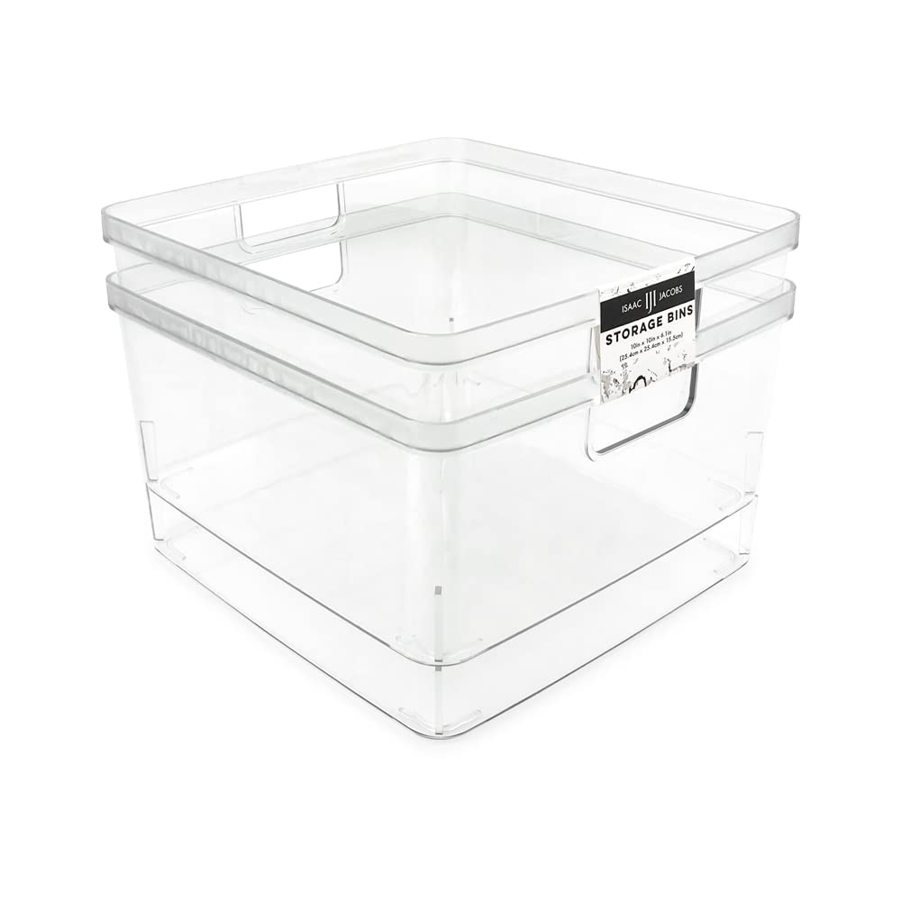 Isaac Jacobs face avant du bac transparent montrant son design et gain d’ordre