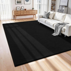 ISEAU tapis face avant noir, présentation élégante et confortable