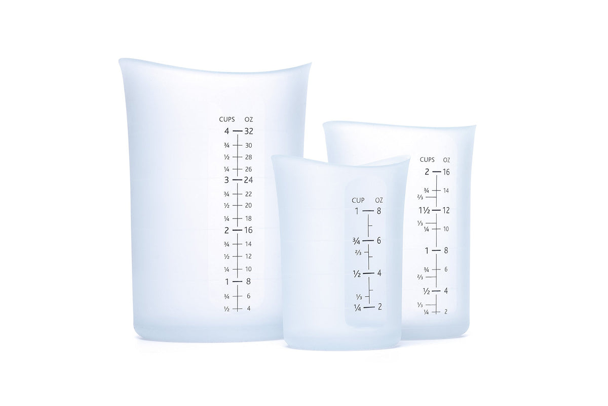iSi Basics verre doseur face avant montrant les graduations claires pour une mesure précise