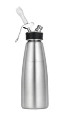 iSi Cream Profi Whip vue avant montrant le flacon inox, gain de temps en service