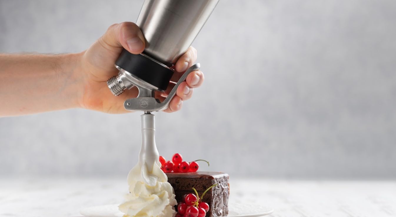 iSi Cream Profi Whip démonté prêt pour le lave-vaisselle, gain de temps