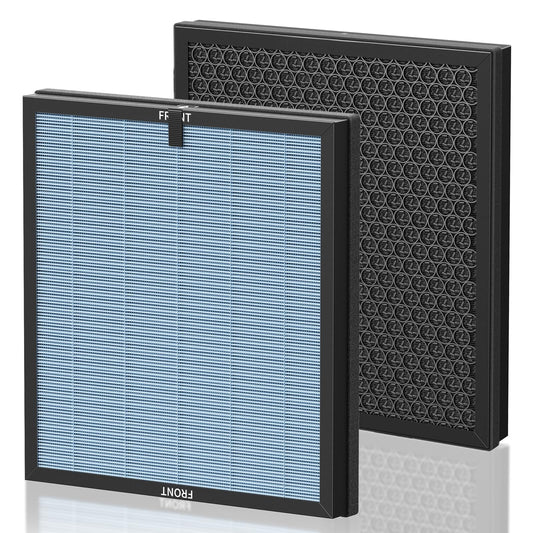 iSingo face avant du filtre AP303/AP304 montrant l’emballage pratique pour stockage