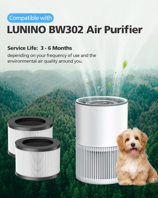 iSingo BW302 coupe montrant trois couches pour meilleure filtration