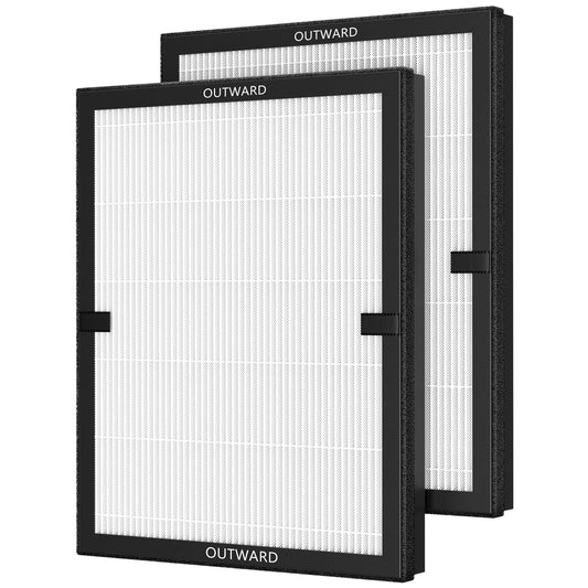 isingo filtre E-200 face avant montrant la compatibilité LUNINO et facilité d'installation