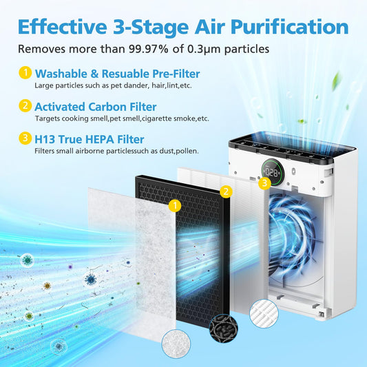 isingo filtre pr1 coupe montrant couche H13 pour capturer particules fines