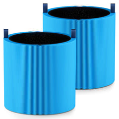 isinlive face avant emballage montrant filtre et compatibilité Blue Pure Mini Max