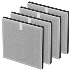isinlive pack de 4 filtres en emballage avant montrant compatibilité PureZone, remplace efficacement