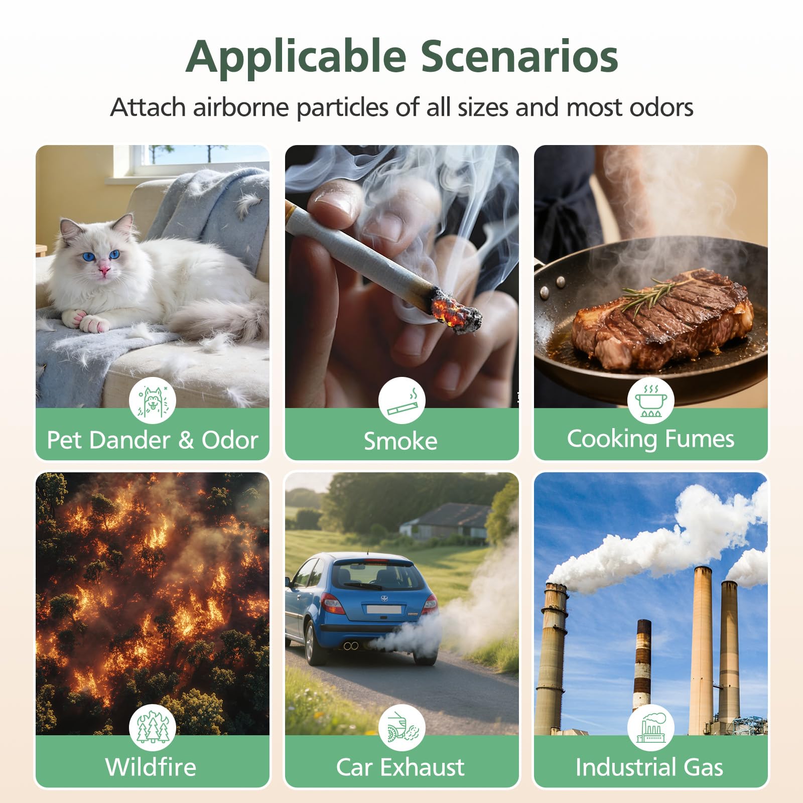 isinlive scène de vie salon purificateur en marche pour air plus frais