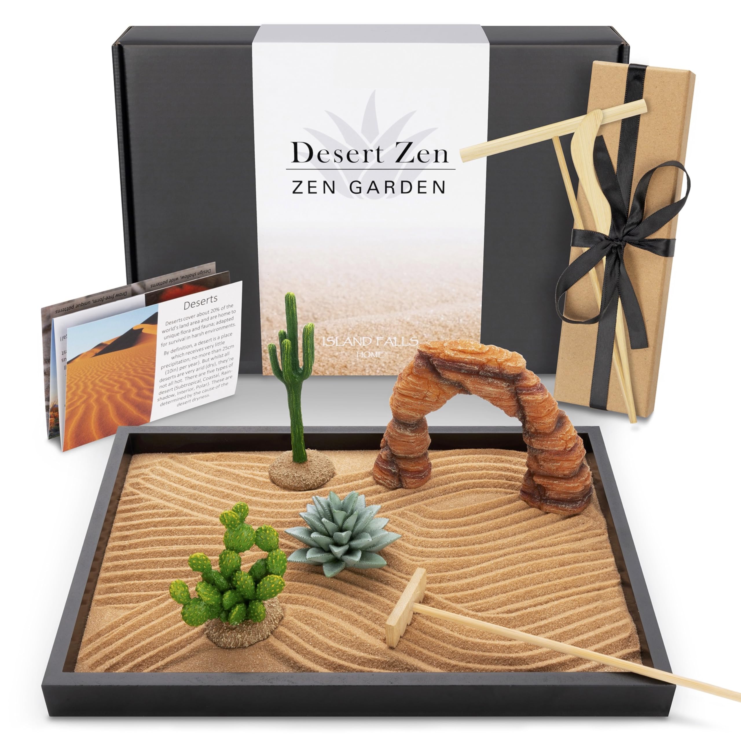 Island Falls Home packaging soigné prêt à offrir et présentation élégante