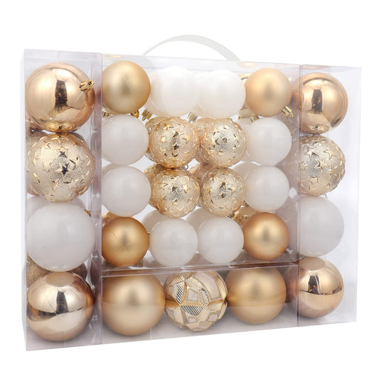 Isulife gros plan finition pailletée sur boule, brillance décorative sans fragilité
